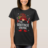 Brother Gnome Matching Christmas Pjs For Family T-Shirt (Vorderseite)