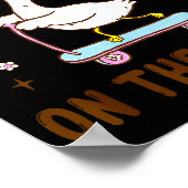 Brother Goose On The Loose Funny Birthday Matching Poster (Ecke)