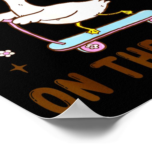 Brother Goose On The Loose Funny Birthday Matching Poster (Ecke)