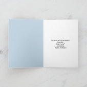 Brother Happy Groundhog Day Birthday Groundhog Karte (Innenseite)