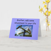 BROTHER, HINZUFÜGEN SIE IHREN BIRTHTAG MIT EINIGER KARTE (Gelbe Blume)