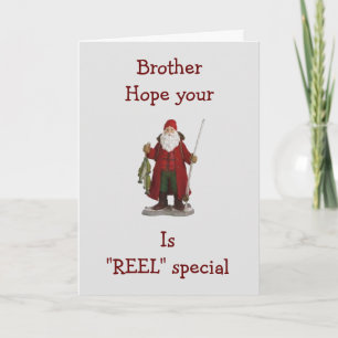 ** BROTHER**-HOFFEN IHRE CHRISTMAS IST *REEL* SPEZ FEIERTAGSKARTE
