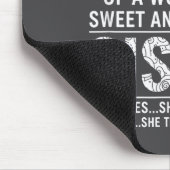 Brother I'm A Proud Brother Of A Wonderful Sweet A Mousepad (Ecke)