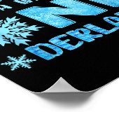 Brother In A Winter Onederland Bday Girl Sweet Sno Poster (Ecke)