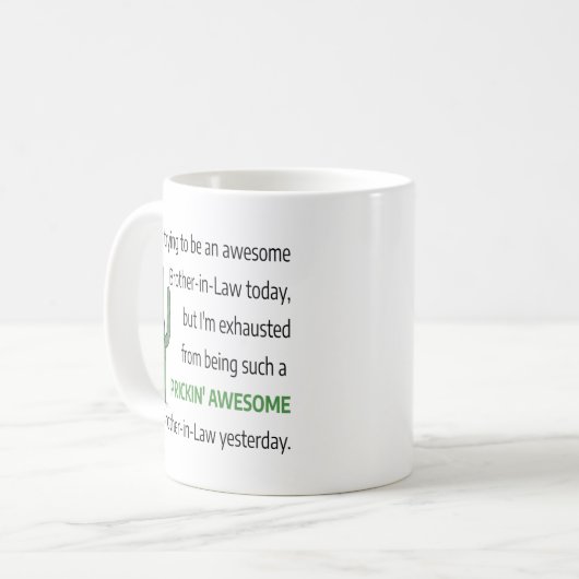 Brother in Law New Future Kaffeetasse (Vorderseite Links)