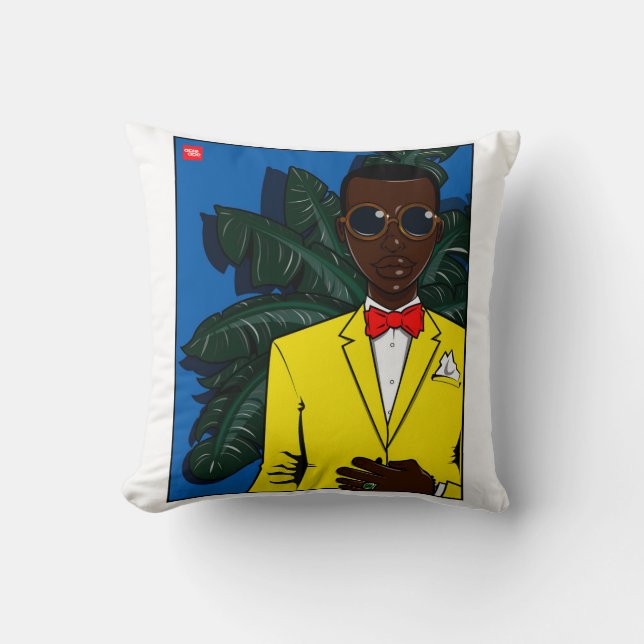 BROTHER KEV Throw Pillow Kissen (Vorderseite)