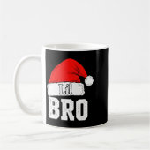 Brother Lil Bro Santa Hat Christmas Little Brother Kaffeetasse (Links)