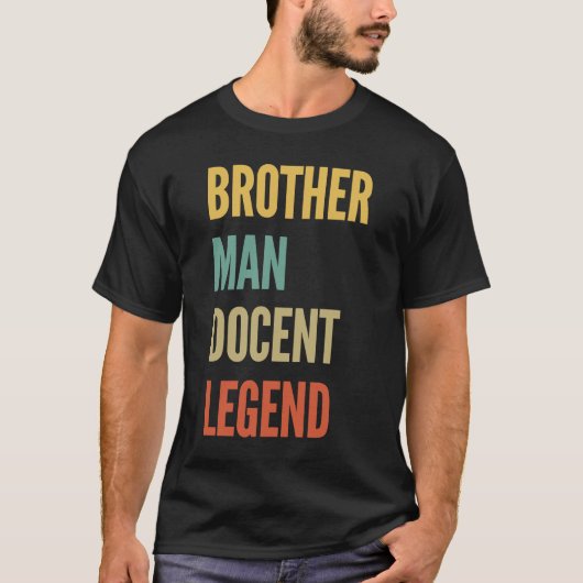 Brother Man Docent Legend T-Shirt (Vorderseite)