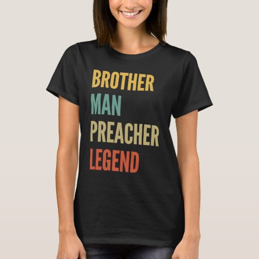 Brother Man Preacher Legend T-Shirt (Vorderseite)