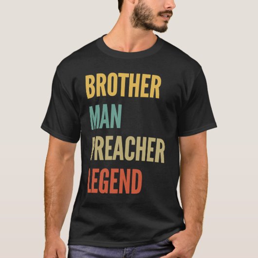 Brother Man Preacher Legend T-Shirt (Vorderseite)
