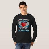 Brother My Angel  In Memory Of Brother In Heaven T-Shirt (Vorne ganz)