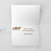 Brother Niedlich Wolf , Wölfe, Jungtierkarten Karte (Innenseite)