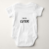 Brother Niedlicher Romper Baby Strampler (Rückseite)