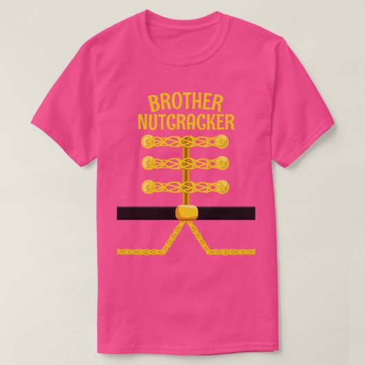BROTHER Nutcracker Matching Family PJ Weihnachten T-Shirt (Design vorne)