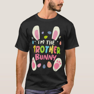 Brother Oaster Matching Family Party Bunny Face Co T-Shirt