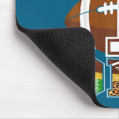 Brother Of The 1 Year Old Football First Birthday Mousepad (Ecke)