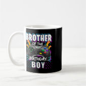 Brother Of The Birthday Boy Matching Video Game Bi Kaffeetasse (Links)