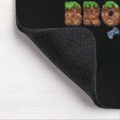 Brother Of The Birthday Boy Pixel Game Matching Fa Mousepad (Ecke)