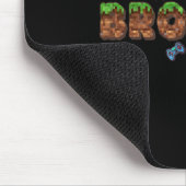 Brother Of The Birthday Boy Pixel Game Matching Fa Mousepad (Ecke)