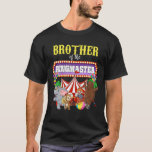 Brother Of The Birthday Ringmaster Kids Circus Par T-Shirt<br><div class="desc">Bruder des Geburtstags Ringmaster Kids Circus Party Funny</div>