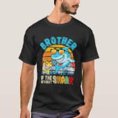 Brother Of The Birthday Shark Family Brother Shark T-Shirt (Vorderseite)