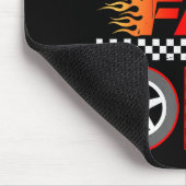 Brother Of The Fast One First Birthday Racing Car Mousepad (Ecke)