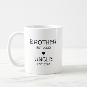Brother Oncle Pregnancy Announcement Baby Reveal Kaffeetasse