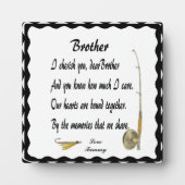 BROTHER-PLAQUE FOTOPLATTE (Vorderseite)