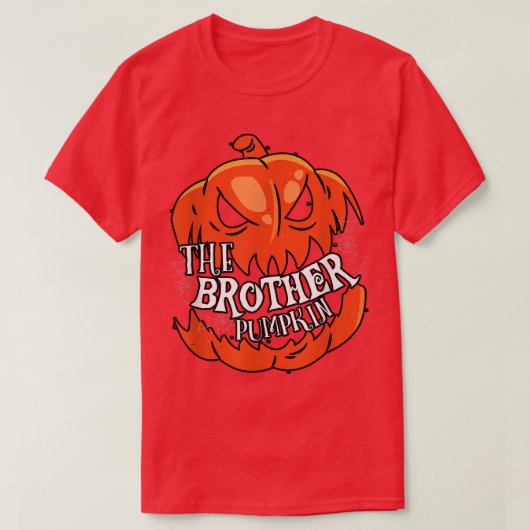 Brother Pumpkin Matching Family Group Halloween Pa T-Shirt (Design vorne)