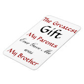 Brother Quote Magnet (Linke Seite)