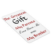 Brother Quote Magnet (Rechte Seite)