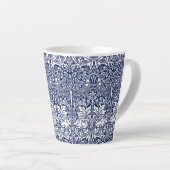 Brother Rabbit Navy Blue Pattern William Morris Milchtasse (Rechte Ecke)