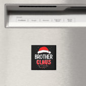 Brother Santa Claus Christmas Matching Costume  Magnet (In Situ (Geschirrspüler))