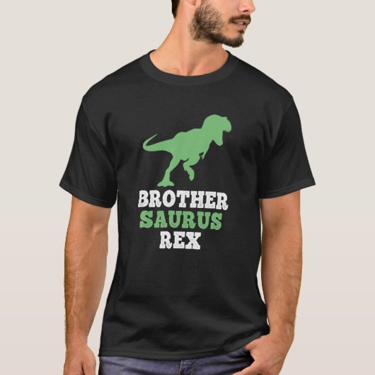 Brother-Saurus Rex Funny Dinosaur Brothersaurus Gi T-Shirt (Vorderseite)