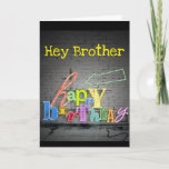 **BROTHER** SCHREIBT AUF DER WALL BIRTHDAKARTE KARTE<br><div class="desc">ERZÄHLEN SIE IHREN ***BRUDER**** WIE VIEL SIE IHREN "SEHR GLÜCKLICHEN GEBURTSTAG" WÜNSCHEN MÖCHTEN,  DASS SIE VON 1 MEINER 8 GESCHÄFTE GESCHAFFEN HABEN!!</div>