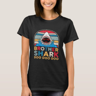 Brother Shark Doo Doo Doo T-Shirt Perfekt Vatertag