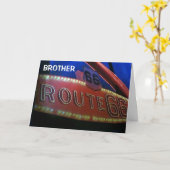 BROTHER SIE SIND CLASSIC-40. KARTE (Gelbe Blume)