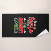 Brother Sister Christmas Gift Badehandtuch (Badehandtuch)