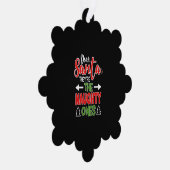 Brother Sister Christmas Gift Ornament Karte (Rechts)