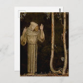 "Brother St Martin" Wasserfarbe von John Bauer Postkarte (Vorne/Hinten)