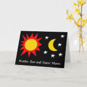 BROTHER SUN UND SISTER MOON KARTE (Gelbe Blume)