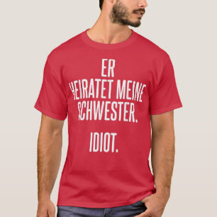 Brother the Bride Stag Party T-Shirt