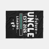Brother To Uncle Pregnancy Announcement - Future U Fleecedecke (Vorderseite (Horizontal))