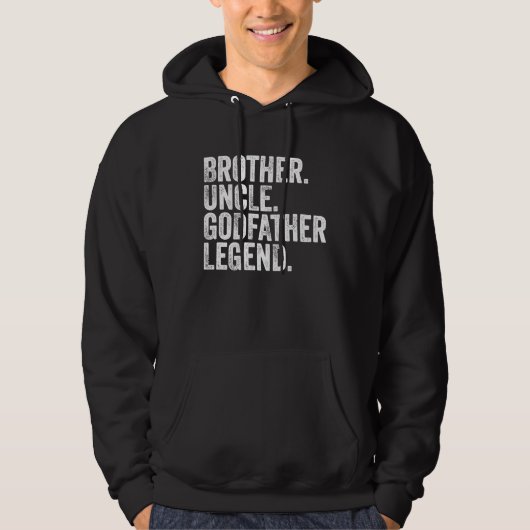 Brother Uncle Godfather Legend Favorite Uncle Bob Hoodie (Vorderseite)