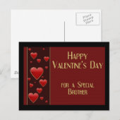 Brother Valentine Postkarte (Vorne/Hinten)