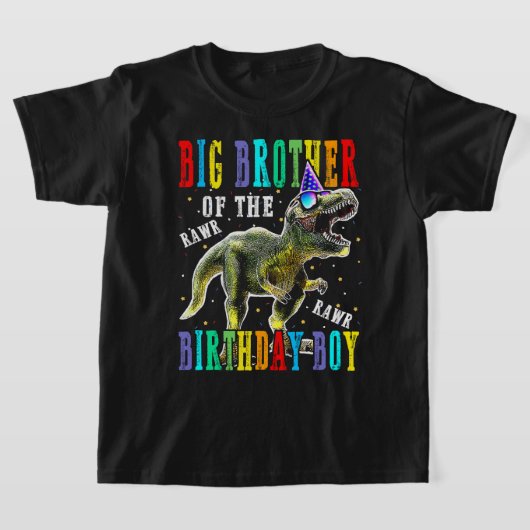 BROTHER vom Geburtstagskind Dinosaurier T-Shirt (Ablage )