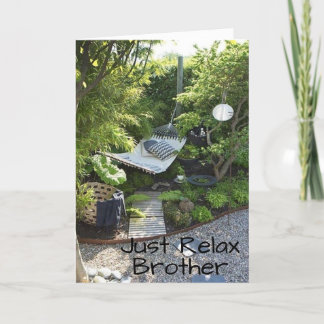 BROTHER WIRD "HAPPY 50. GEBURTSTAG"-KARTE GESCHLAG KARTE