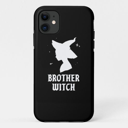 Brother Witch Funny Spooky Matching Halloween Case-Mate iPhone Hülle (Rückseite)