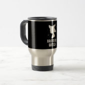 Brother Witch Funny Spooky Matching Halloween Reisebecher (Vorderseite Links)