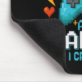 Brotherand Gamer Pixel Console Video Game Player G Mousepad (Ecke)